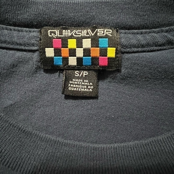 Quicksilver Distressed Men’s Tee (Sz S) - Picture 5 of 7